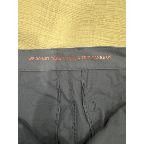 Rhone Mens 30 Navy Commuter Pro Pant Slim Chino Performance Golf Flat Front - Picture 5 of 11